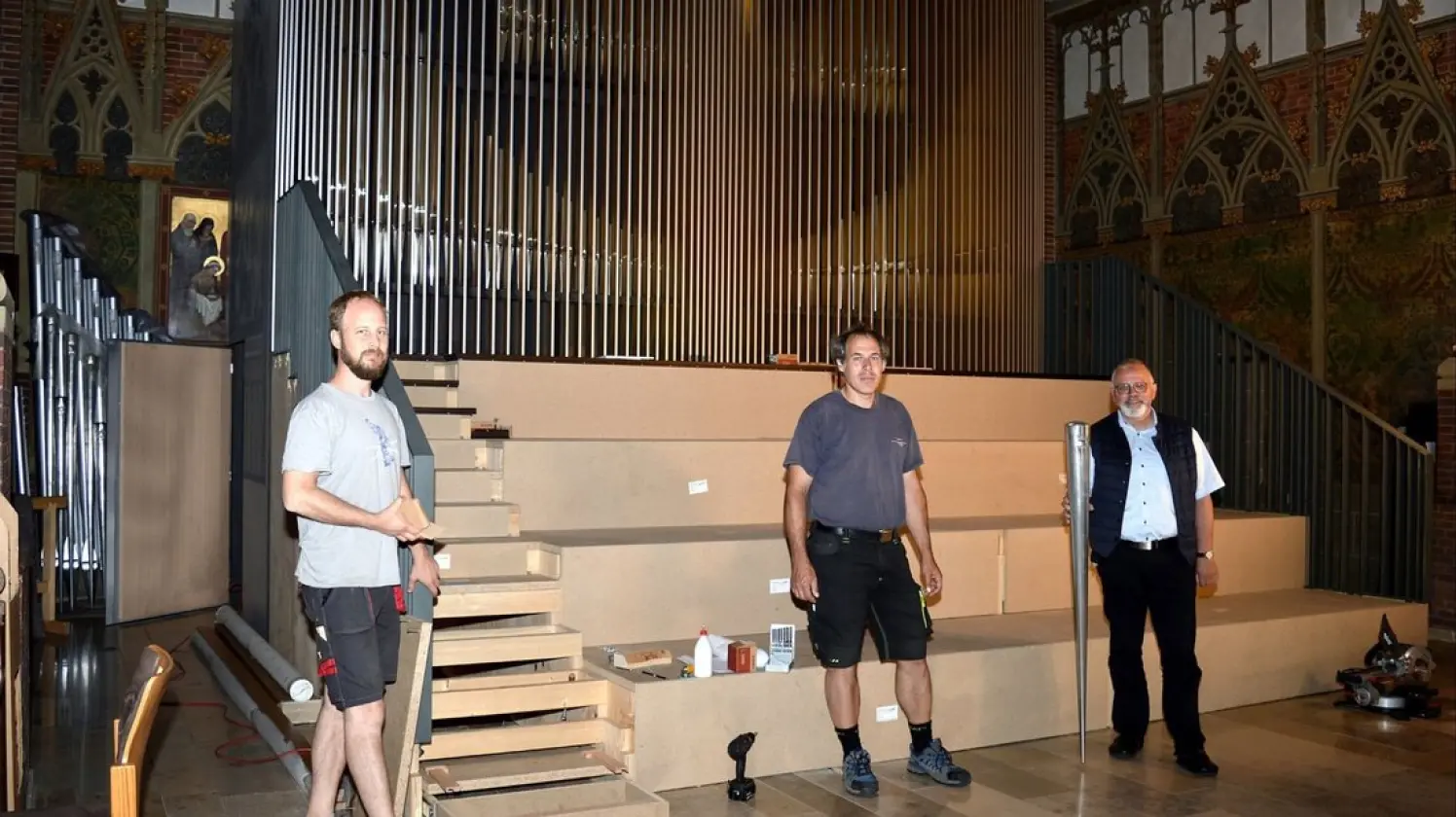 So erfolgt die Weihe der Walcker-Orgel