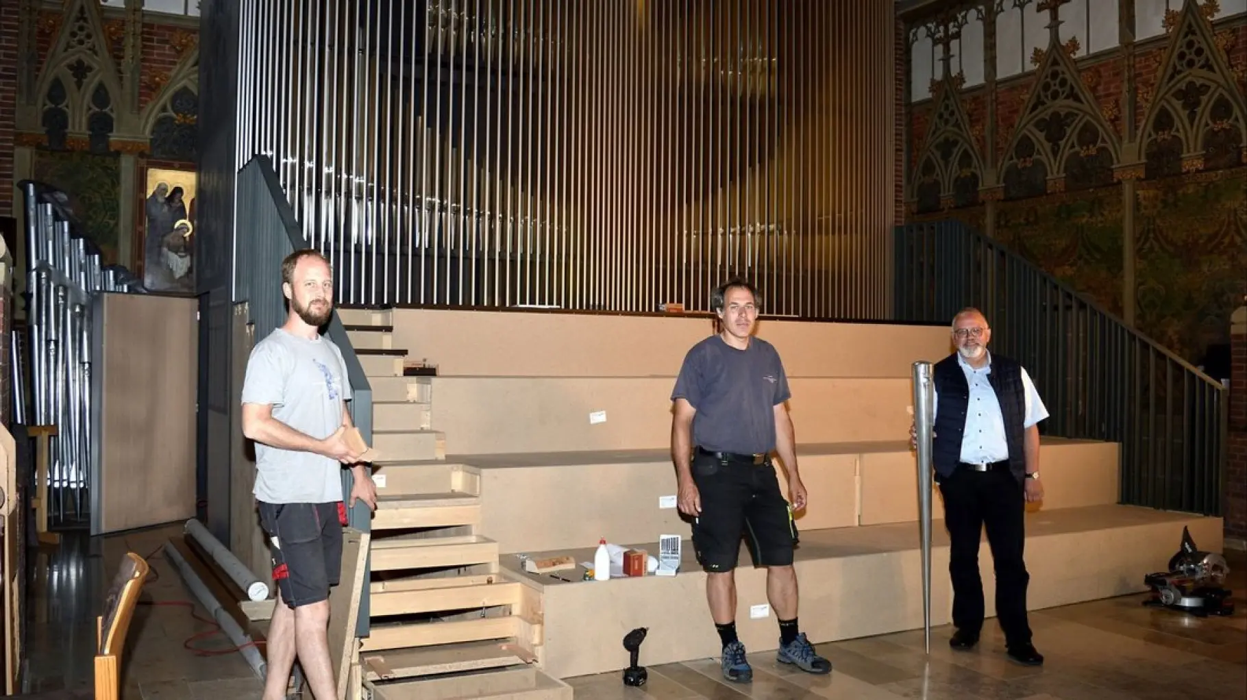 So erfolgt die Weihe der Walcker-Orgel